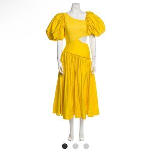 Aje Chateau Cut out Midi Dress size 4